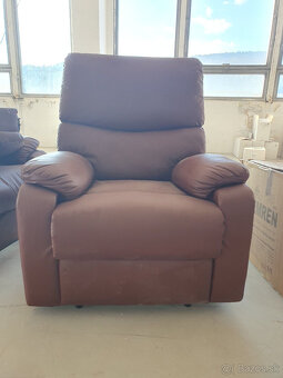 kožené polohovacie kreslá - 6