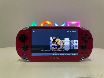 PlayStation Vita Cosmic Red OLED - AKO NOVÁ - 6