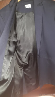 tmavomodré sako XS - S - nové - 6