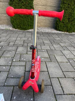 Kolobežka Mini Micro Deluxe červená, v 2r+ - 6