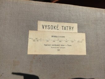 Retro mapy Vysoké Tatry - 6