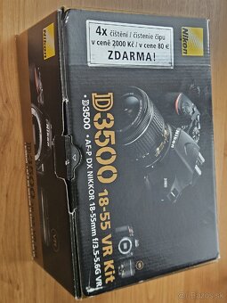 Nikon d3500 + objektív 18-55mm - 6