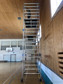 Pojazdné hliníkové lešenie. 135 x 250 / 8,50m DOPRAVA ZDARMA - 6