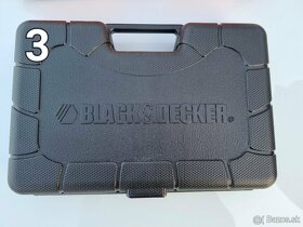 VŔTAČKA S PRÍKLEPOM, ŠROBOVÁKY BLACK & DECKER SADA, GÜDE - 6