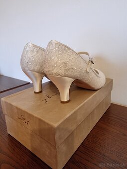 Svadobné topánky Megan, G.Westerleigh, veľkosť 40 - 6