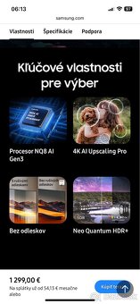 65" Neo QLED 4K QN90F Vision AI Smart TV (2025) - 6