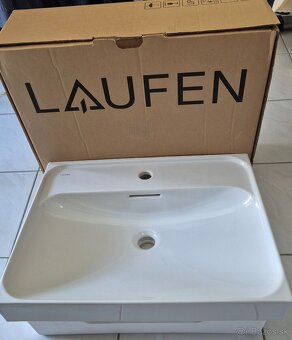 LAUFEN Švajčiarske nadčasové keramické umývadlo MEDA 60×46 - 6