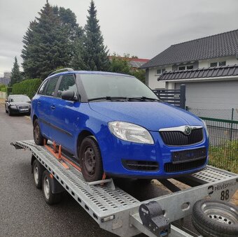 Skoda Fabia 2 1.4 MPI kombi modrá - 6