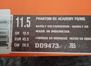 Nike phantom gx academy 45 ,5 - 6