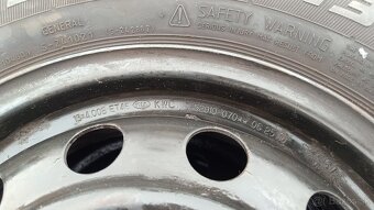 sada diskov KIA 13 s pneu General 155/70 R13 75T zimné - 6