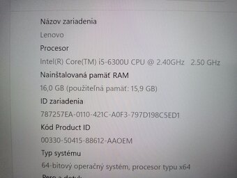 Lenovo thinkpad t460 - Intel core i5 - 16gb ram - Windows 11 - 6