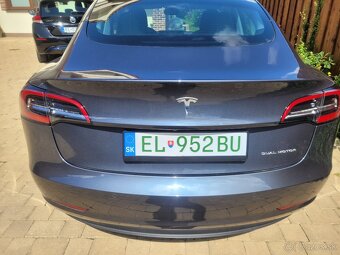 Predám elektro auto TESLA model 3 dual motor, 2/2021 - 6
