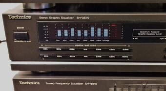 SERIA = 5x Equalizer TECHNICS, antracit, vyroba JAPAN = Eq5 - 6