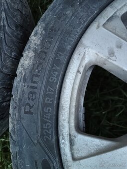 Audi q5 5x112 225/45 r17 letné - 6