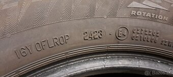 Predám 4ks jazdené zimné 195/55r15-85H Matador - 6