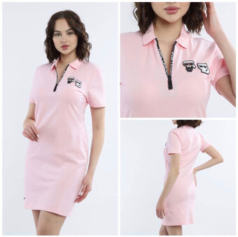 Karl Lagerfeld dámske polo šaty - 6