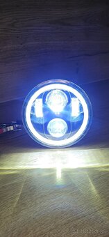 Zetor predné LED svetla 143mm 5,75' (angel eyes) - 6