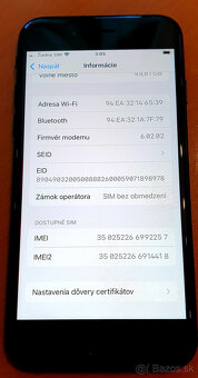 iPhone SE 2020 64 GB 100% baterka TOP Stav nepoužívaný - 6