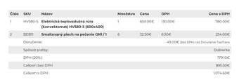 Elektrická teplovzdušná rúra (konvektomat) HV580-5 - 6