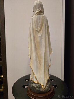 Madona drevena socha polychromaticka uprava - 6