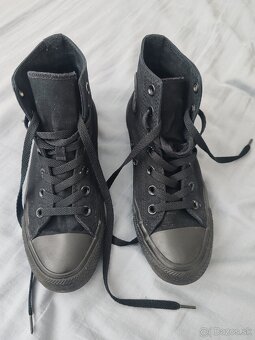 Converse vysoké čierne - 6