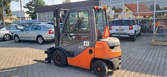 vysokozdvižný vozík TOYOTY FDF 20, nosnost 2000 kg - 6