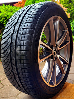 alu R18 5x112, ET33, orig. Mercedes CLS, (zimné pneu 245/45) - 6