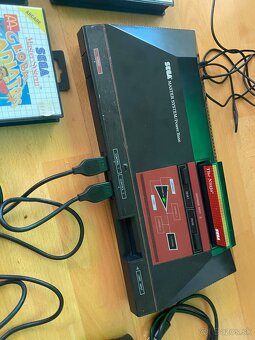 Sega Master System herná konzola + 17 hier original zbierka - 6