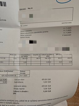 Zánovný Xiaomi POCO F7 5G - 512 GB - 6