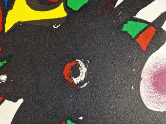 JOAN MIRO - Zľava (Litografia) (Bez rámu), Abstraktný surre - 6