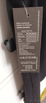 Cierny novy top s cipkou, velkost S - 6