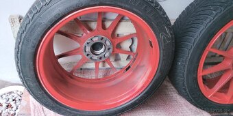 18" Autec Wizard Orange + Michelin Pilot Alpin 5 - 6