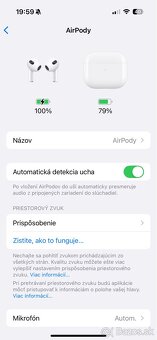 Predám úplne nove Apple AirPods (3. generácia) - 6