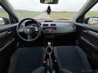 Suzuki Swift, 1.3 benzín, r. 2009, perfektný stav - 6