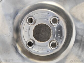 4x100 R15 Plechové disky s pneu - 6