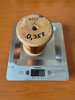 Medený drôt – rôzne priemery (0,12 až 1,8 mm) - 6