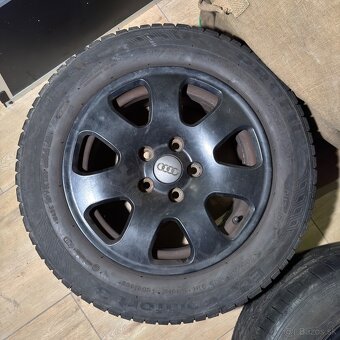Originál Audi disky 5x112 R15 s pneu - 6