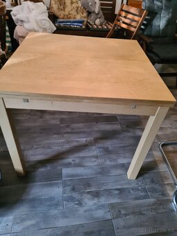 Rozkladací stôl Bjursta ikea - 6