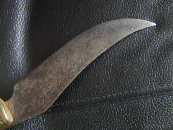 Balkánsky starý zatvárací nôž. 18 storočie - 6