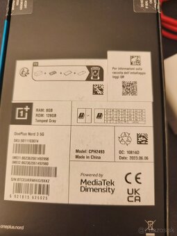 Oneplus Nord 3 8GB/128GB - 6