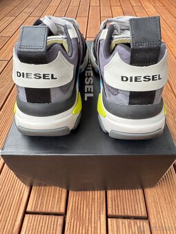 TENISKY DIESEL S-KIPPER LOW TREK II GREY/WHITE - 6