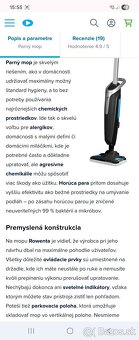Parný mop Rowenta STEAM POWER RY6555WH - 6