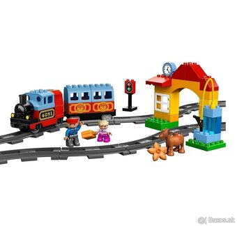 Lego duplo vlak, kolajnice a most - 6