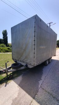 Nákladný prives na ťažnú guľu, 9europaliet - 6