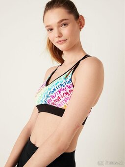 Victoria’s Secret Pink duhova farebna športova podprsenka - 6