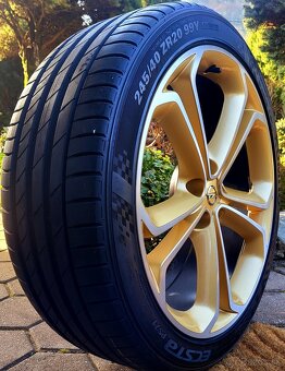 alu R20 5x115 orig. Opel Astra J +Insignia letné pneu 245/40 - 6