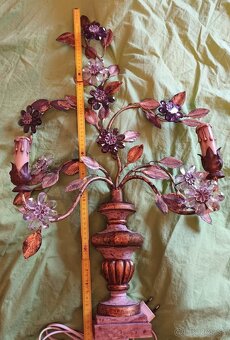 Elegantná nástenná Lampa/Svietnik - 6