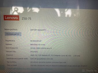 Notebook Lenovo Z50-75 - 6