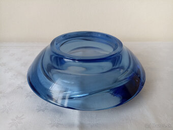 Retro sklenený popolník Jurnikl Rosice, 1962 - 6