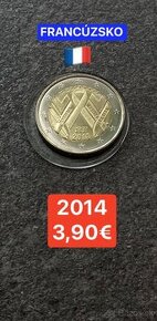 Francúzko - pamätné dvojeurové mince - 6